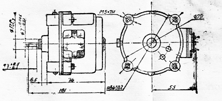 Миниатюра: Схема РД-09Т~127В 170 об./мин. ред.1/6.25