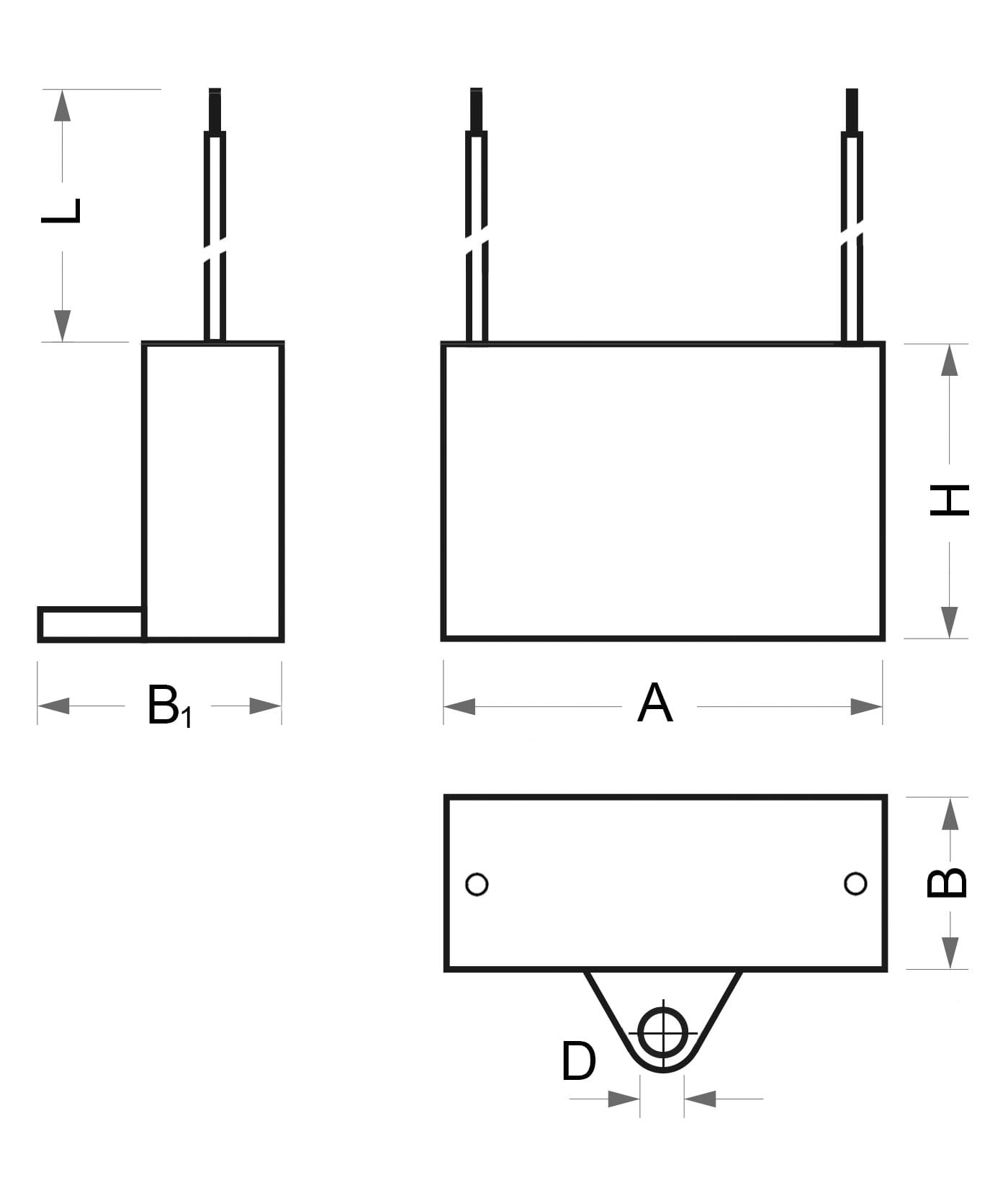 Миниатюра: Схема CBB61 20uF 450V (SAIFU)
