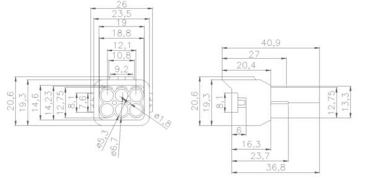 Миниатюра: Схема DJ7065F-2.2-11