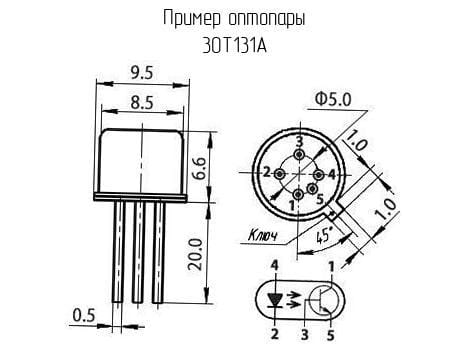 Миниатюра: Схема 3ОТ131А (201*г)
