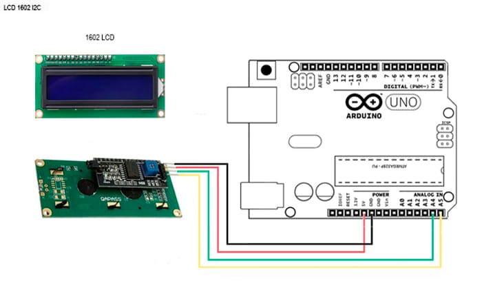Миниатюра: Схема IIC/I2C / interface LCD-1602