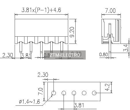 Миниатюра: Схема ZCH381V-06P