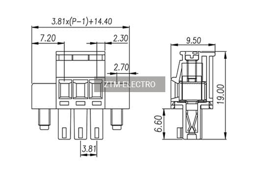 Миниатюра: Схема ZC381RM-08P