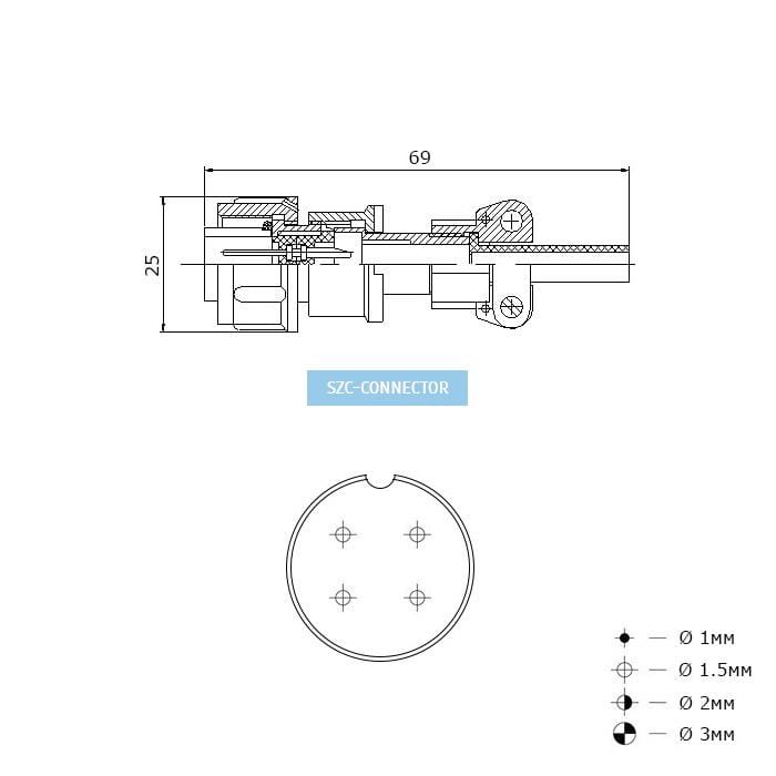 Миниатюра: Схема RM18-4-TJ-S-D