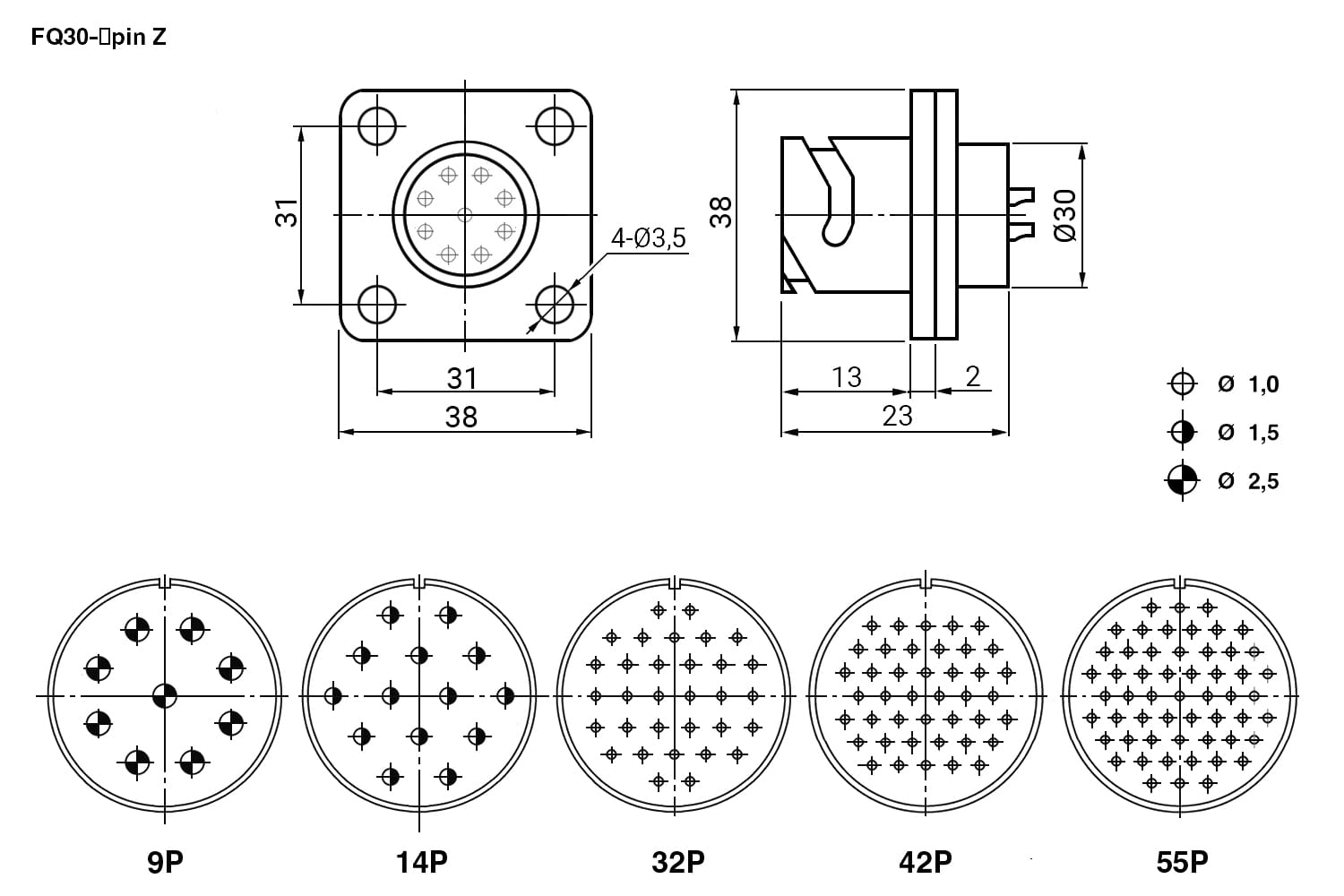 Миниатюра: Схема FQ30-9pin ZJ