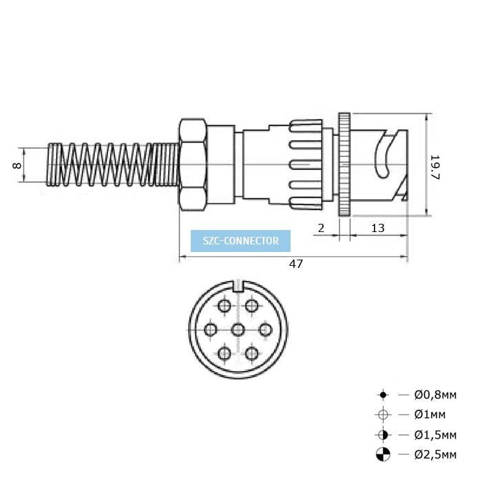 Миниатюра: Схема FQ14-7pin ZPJ-8