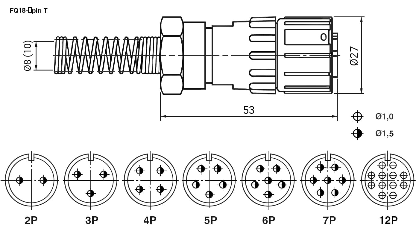 Миниатюра: Схема FQ18-12pin TJ-10