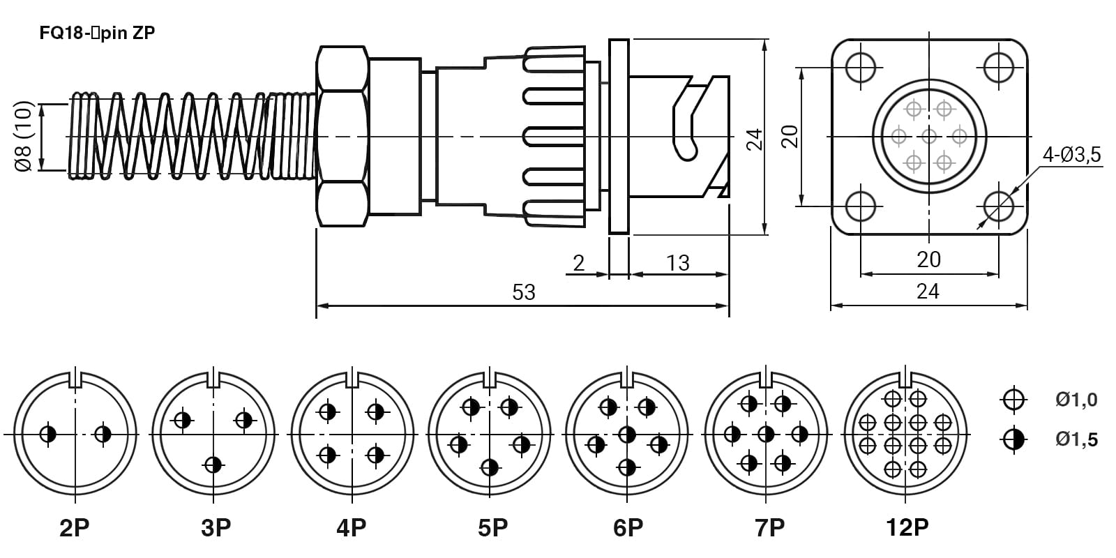 Миниатюра: Схема FQ18-12pin ZPJ-8