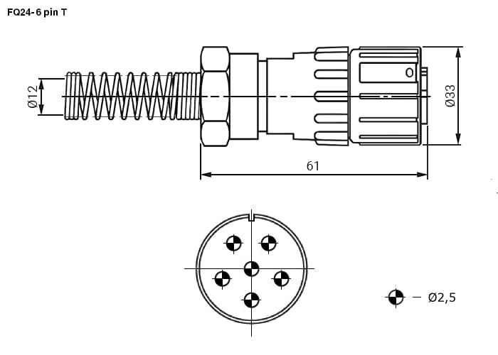 Миниатюра: Схема FQ24-6pin TK-12