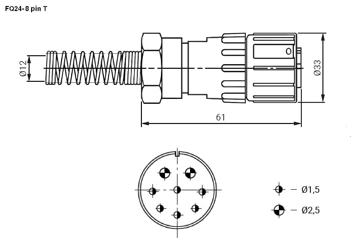 Миниатюра: Схема FQ24-8pin TJ-12