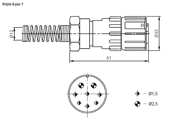 Миниатюра: Схема FQ24-8pin TK-12