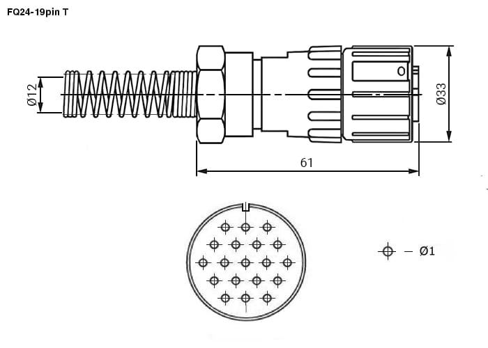 Миниатюра: Схема FQ24-19pin TJ-12