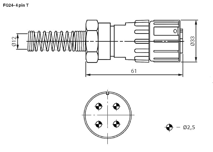 Миниатюра: Схема FQ24-4pin TJ-12