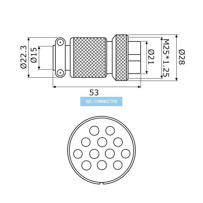 Миниатюра: Схема GX25M-12A