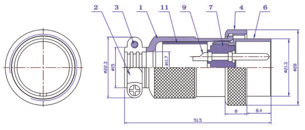 Миниатюра: Схема GX25M-2A