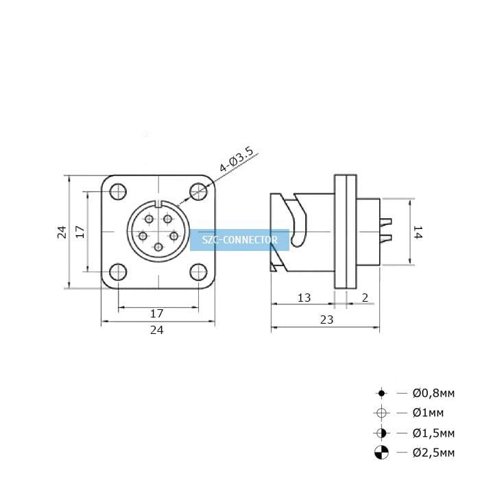 Миниатюра: Схема FQ14-5pin ZK