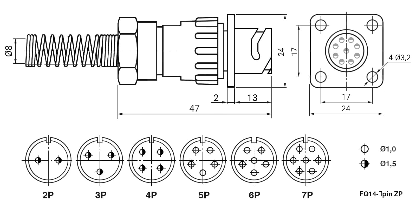 Миниатюра: Схема FQ14-2pin ZPJ-8