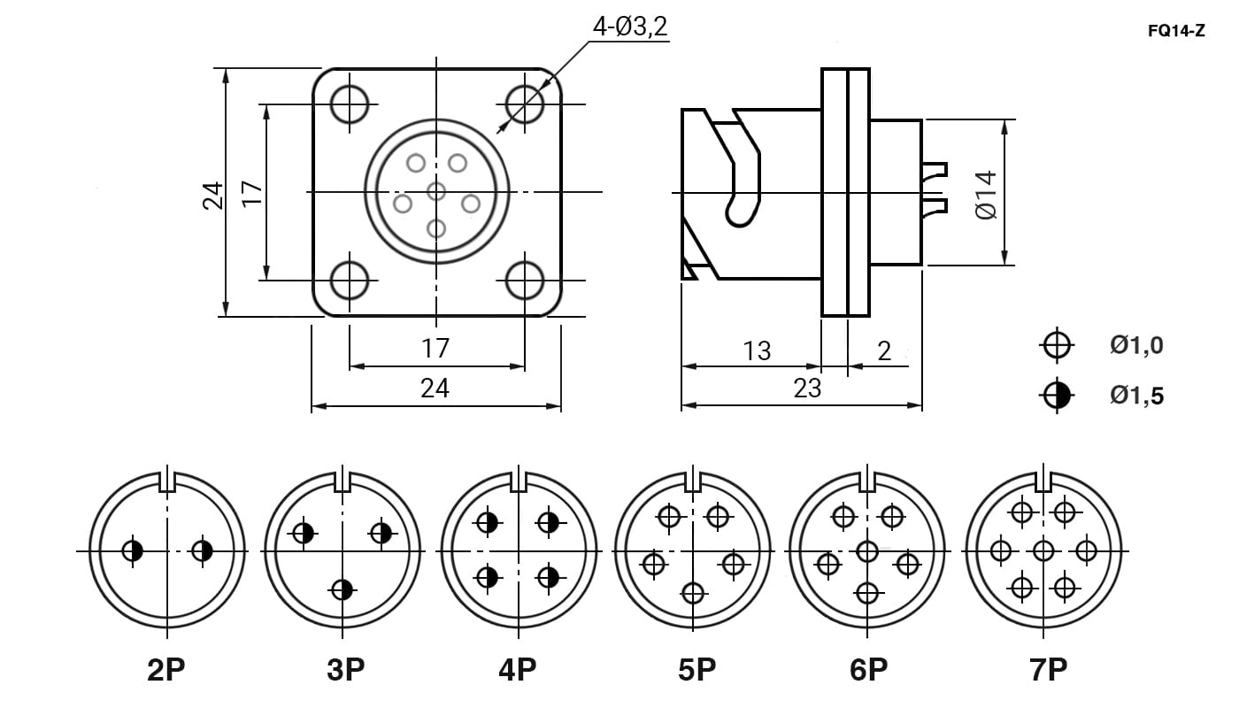 Миниатюра: Схема FQ14-3pin ZK