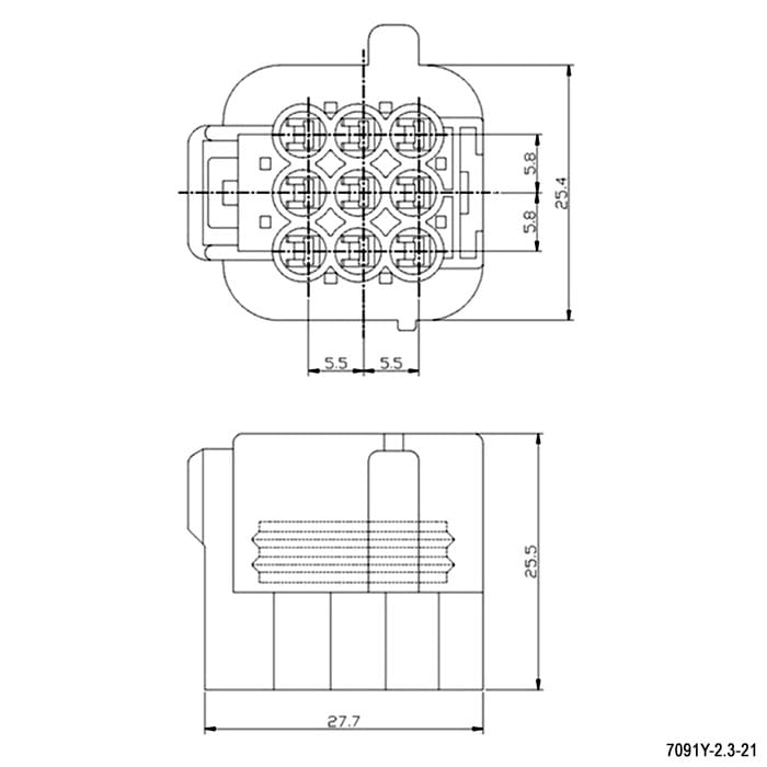 Миниатюра: Схема 7091Y-2.3-21