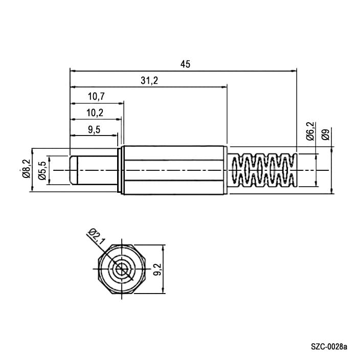 Миниатюра: Схема SZC-0028a / 5.5*2.1