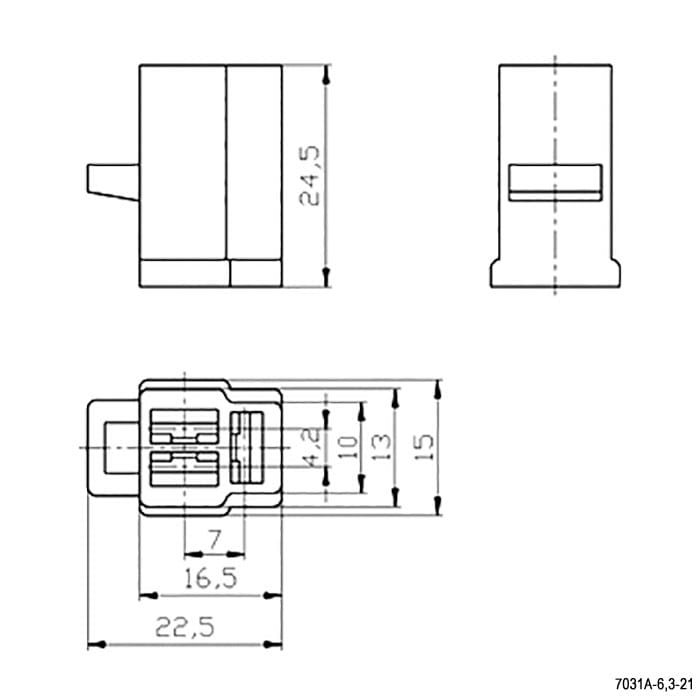 Миниатюра: Схема 7031A-6.3-21
