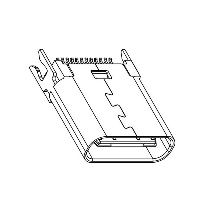 Миниатюра: Схема USB3.1 TYPE-C 24PF-012