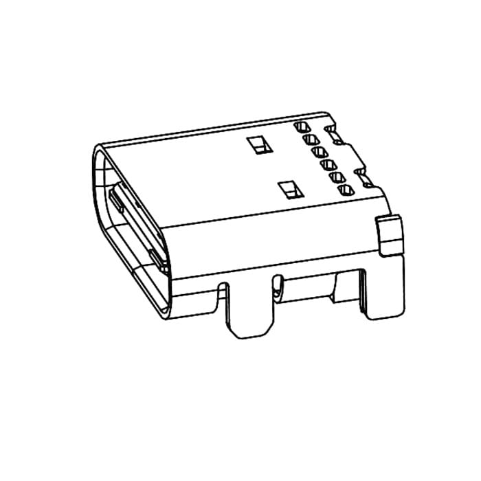 Миниатюра: Схема USB3.1 TYPE-C 24PF-014