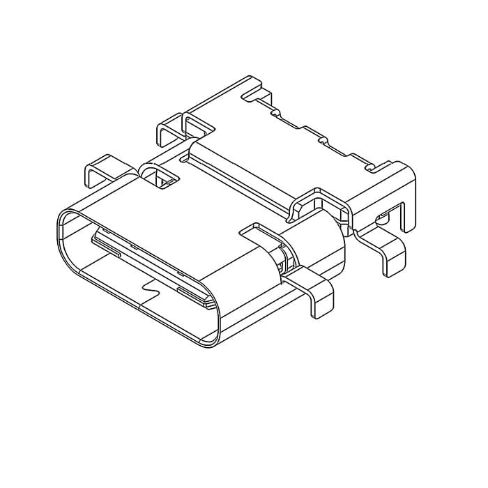 Миниатюра: Схема USB3.1 TYPE-C 24PF-005