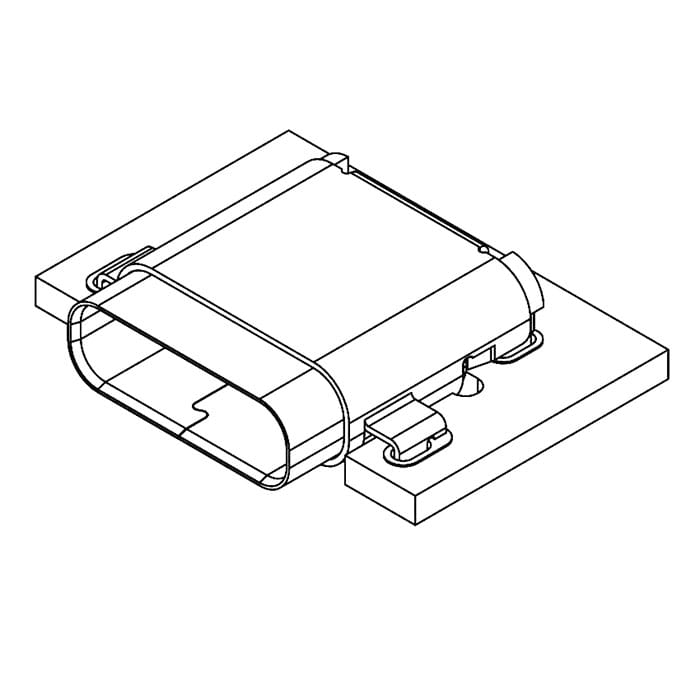 Миниатюра: Схема USB3.1 TYPE-C 24PF-004