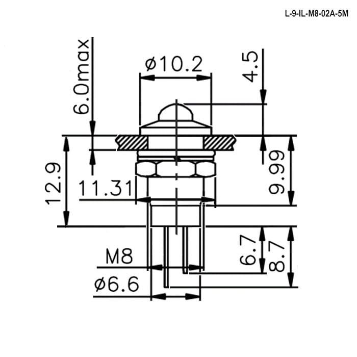 Миниатюра: Схема L-9-IL-M8-02A-5MM-R