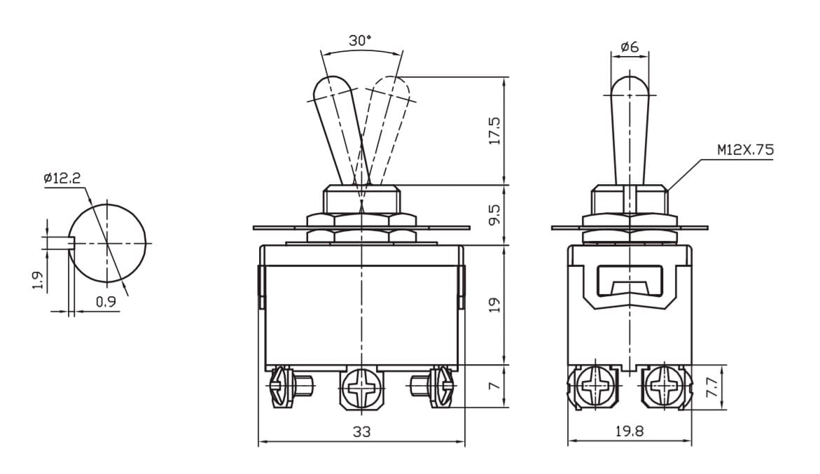 Миниатюра: Схема KN3(C)-202 on-on