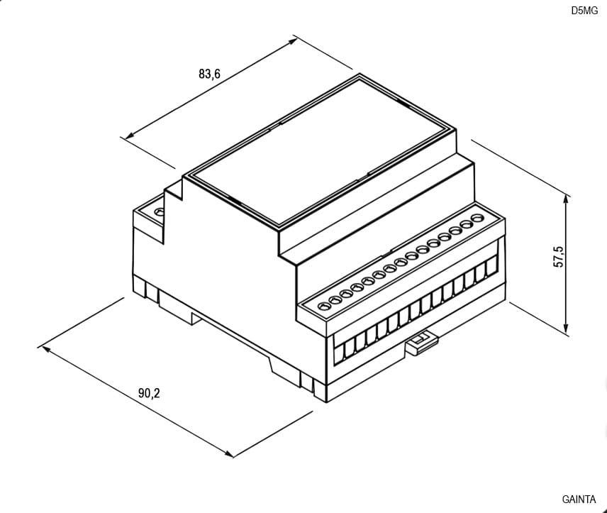 Миниатюра: Схема D5MG (83.6x90.2x57.5)