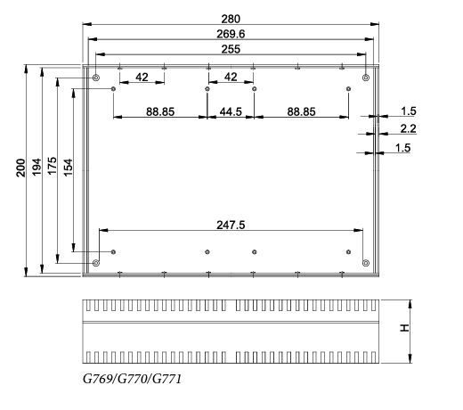 Миниатюра: Схема G770 (200х280х60)