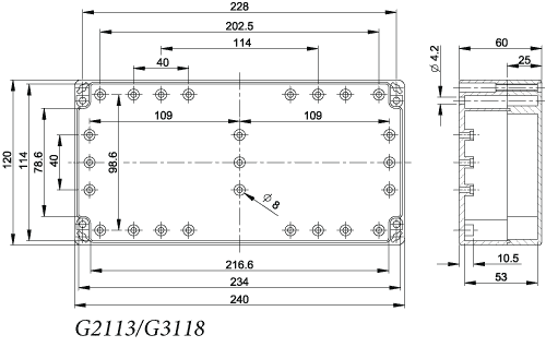 Миниатюра: Схема G2113C (240х120х60)