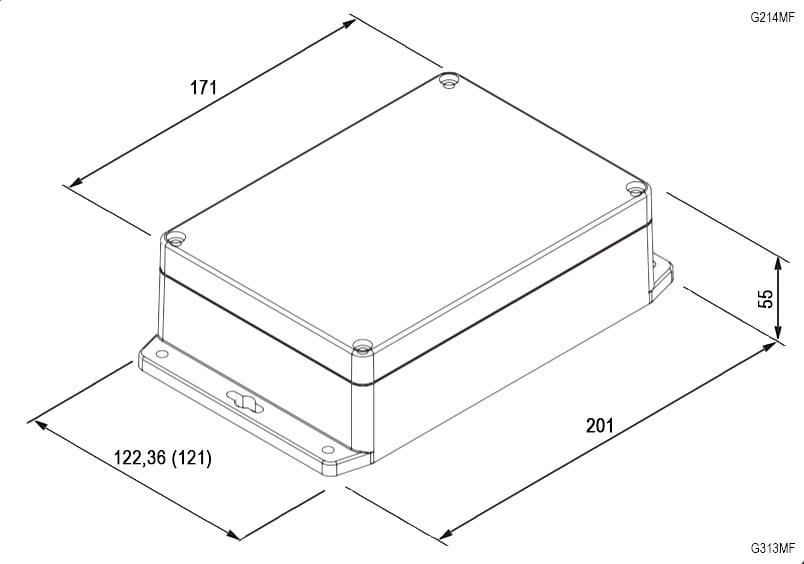 Миниатюра: Схема G313MF (171x121x55)
