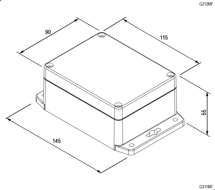 Миниатюра: Схема G212MF (115x90x55)