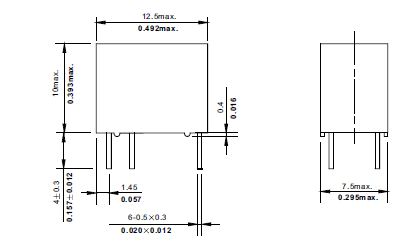 Миниатюра: Схема JRC-23F-HS-12VDC FORWARD