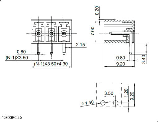 Миниатюра: Схема 15EDGRC-3.5-03P-14-00Z(H)