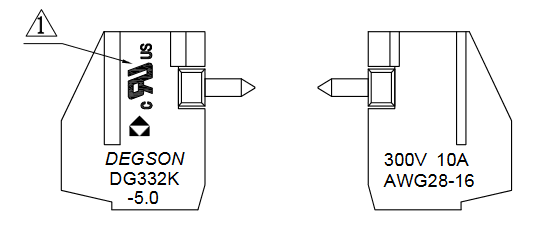 Миниатюра: Схема DG332K-5.0-03P-12-00A(H) 2