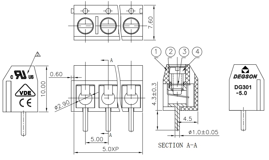 Миниатюра: Схема DG301-5.0-02P-12-00S(H)