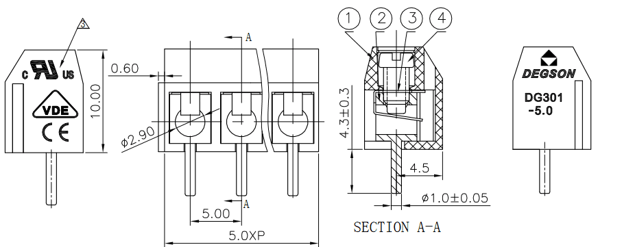 Миниатюра: Схема DG301-5.0-02P-12-00Z(H) 1