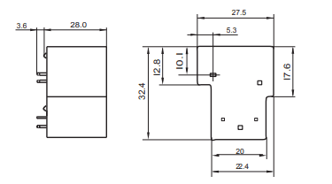 Миниатюра: Схема HK15F-DC12V-SH1C