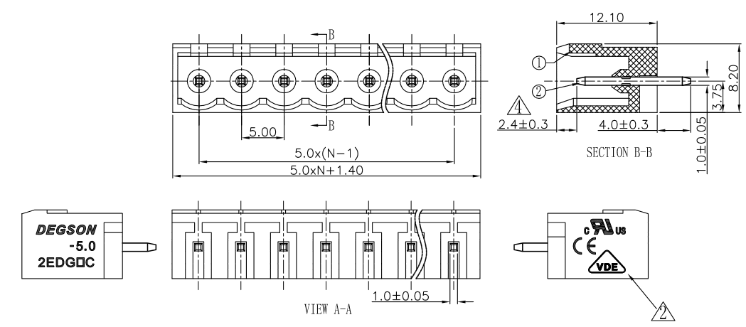 Миниатюра: Схема 2EDGVC-5.0-03P-14-00Z(H)