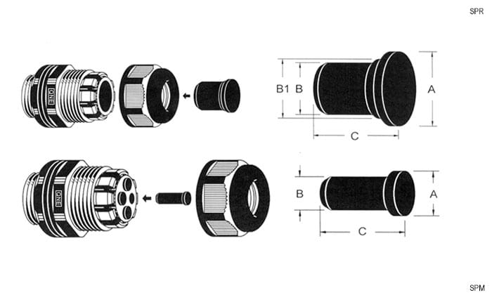 Миниатюра: Схема SPM-050-B