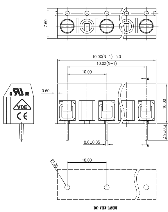 Миниатюра: Схема DG306-5.0-03P-12-00Z(H) 1