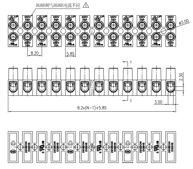 Миниатюра: Схема DG8HSWP-1.2-12P-17-100Z(H) 1