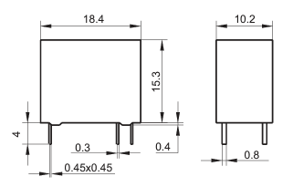 Миниатюра: Схема HK32F-DC5V-SHG HKE
