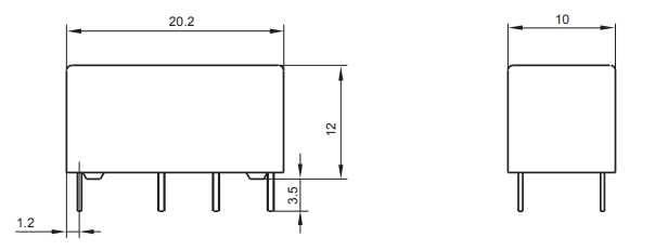 Миниатюра: Схема HK19F-DC5V-SHG
