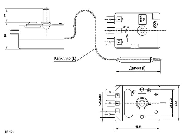 Миниатюра: Схема TR-121
