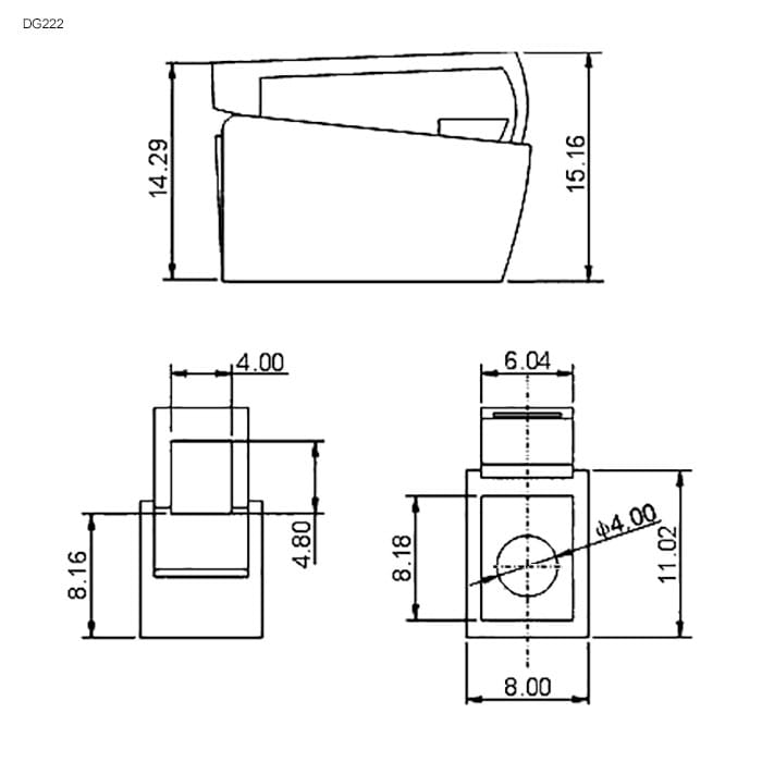 Миниатюра: Схема DG222-8.0-01P-11-00Z(H)